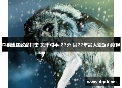 森狼遭遇致命打击 负于对手-27分 同22年最大差距再度现